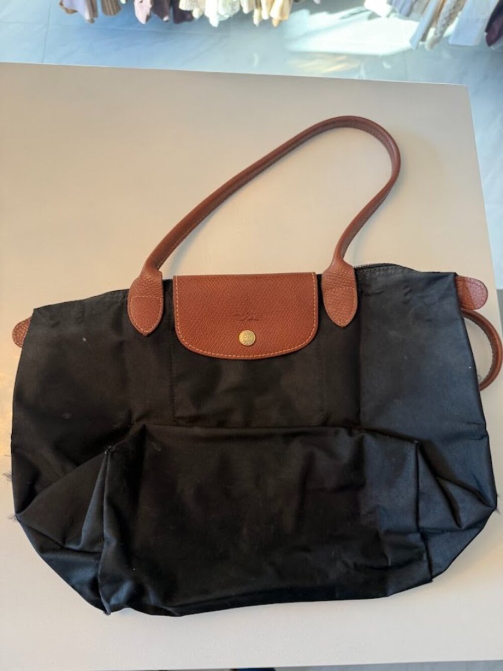 Fair Condition Longchamp Le Pliage Medium Size